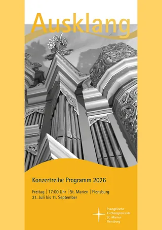 Titelseite Ausklang 2026 Programm