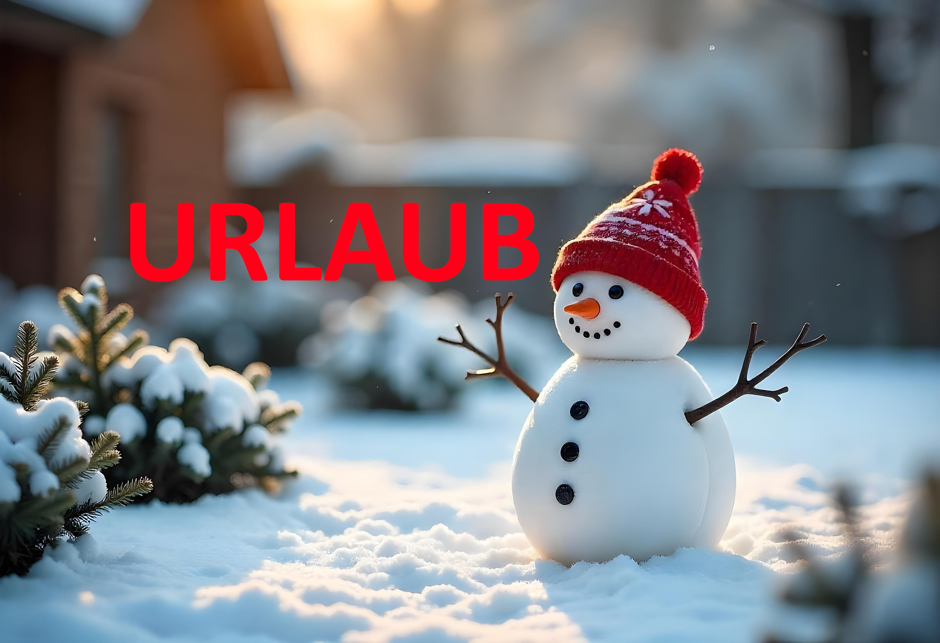 Urlaub Winter