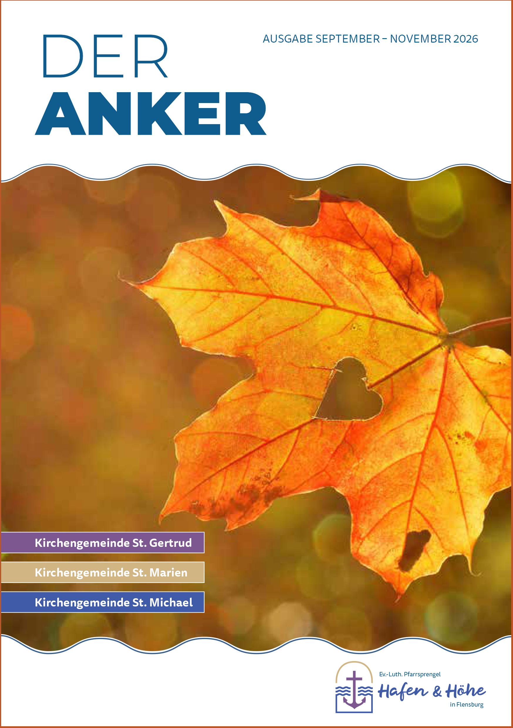 Titelseite Gemeindebrief Juni bis August 2026